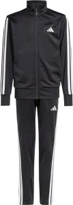 Dres dla dzieci adidas Essentials Climacool Kids 3 Stripes Training Tracksuit 205 czarny JD6502 164cm 2