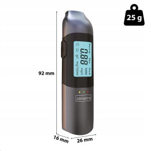 Alkomat Policyjny Bezustnikowy Profesjonalny Bez Ustnika Akumulator USB-C 11