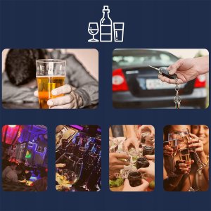 Alkomat Policyjny Bezustnikowy Profesjonalny Bez Ustnika Akumulator USB-C 7