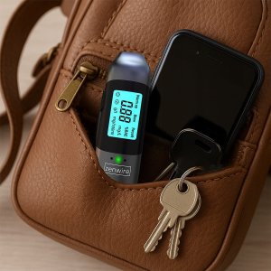 Alkomat Policyjny Bezustnikowy Profesjonalny Bez Ustnika Akumulator USB-C 9