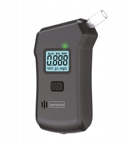 Alkomat Policyjny Profesjonalny Cyfrowy Alkotest Domowy Latarka 5x Ustnik 15