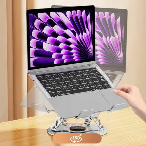 Podstawka Podkładka pod Laptopa Tablet Regulowana Chłodząca Obrotowa 15 17 2