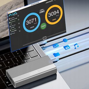 Obudowa SSD M.2 NVME Pcie USB-C 4.0 Kieszeń na Dysk M2 Thunderbolt 4 40 GB Zenwire M280U4C 3