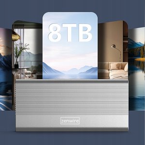 Obudowa SSD M.2 NVME Pcie USB-C 4.0 Kieszeń na Dysk M2 Thunderbolt 4 40 GB Zenwire M280U4C 4