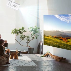 Mini Projektor Przenośny Rzutnik Android 13 WiFi 360 Full HD 4K do Telefonu Zenwire IMC360 14