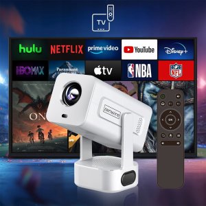 Mini Projektor Przenośny Rzutnik Android 13 WiFi 360 Full HD 4K do Telefonu Zenwire IMC360 15