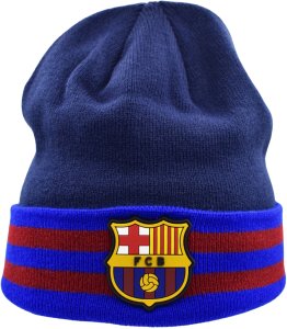 Czapka Zimowa FC Barcelona 52/54 Dziecięca 25/26 licencjonowana Herb Logo 2