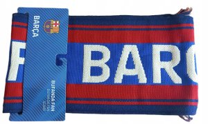 Szalik Kibica Piłkarski FC Barcelona BARCA Cor Culer Tkany Frędzle 24/25 2