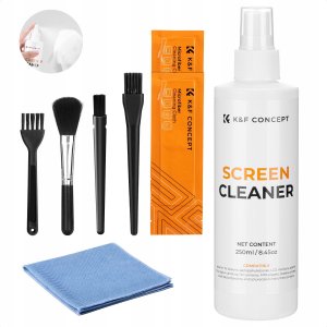 Zestaw Czyszczący Do Czyszczenia Laptopa Komputera Monitora Klawiatury K&f / Kf08.060 / Largedisplay Cleaning Kit 2