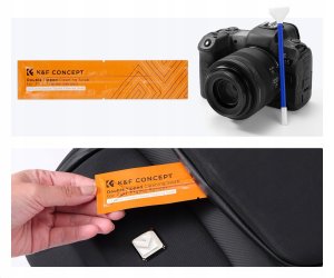 Zestaw Do Czyszczenia Matrycy 24mm Full Frame Wizjera K&f PŁyn 5x Szpatułka / Kf08.081 7