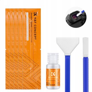 Zestaw Do Czyszczenia Matrycy 24mm Full Frame Wizjera K&f PŁyn 5x Szpatułka / Kf08.081 9
