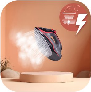 Żelazko Berdsen Żelazko parowe 2600W BD-331 ceramiczna powłoka praca w pionie 8