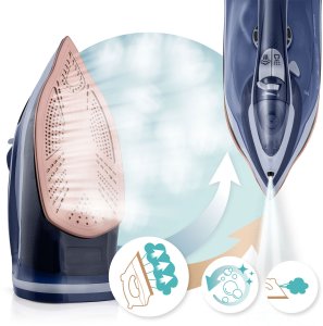 Żelazko parowe 3000W Berdsen BD-330 ceramiczna powłoka praca w pionie 8