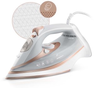 Żelazko parowe 3000W Berdsen BD-332 ceramiczna powłoka praca w pionie 12