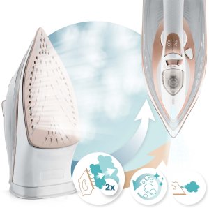 Żelazko parowe 3000W Berdsen BD-332 ceramiczna powłoka praca w pionie 7