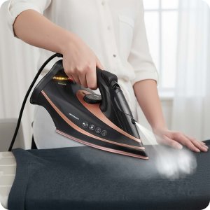 Żelazko Berdsen Żelazko parowe 3000W BD-332 ceramiczna powłoka praca w pionie 13