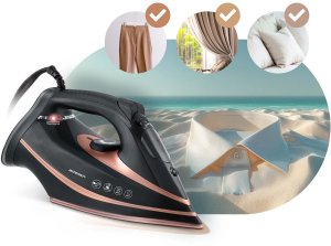 Żelazko Berdsen Żelazko parowe 3000W BD-332 ceramiczna powłoka praca w pionie 3