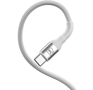Kabel USB 3MK USB-A - USB-C 1m Biały (3MK17473) 9
