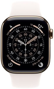 Smartwatch Apple Watch 11 GPS + Cellular 46mm Gold Titanium Sport Band S/M Różowy  (MFD54ZR/A) 2