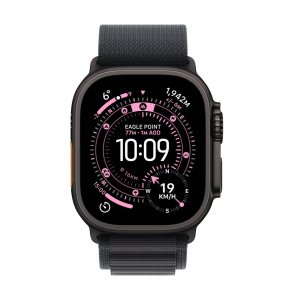 Smartwatch Apple Watch Ultra 3 GPS + Cellular 49mm Black Titanium / Alpine Loop L Czarny  (MF0X4QP/A) 2