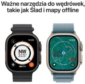 Smartwatch Apple Watch Ultra 3 GPS + Cellular 49mm Black Titanium / Alpine Loop L Czarny  (MF0X4QP/A) 3