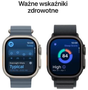 Smartwatch Apple Watch Ultra 3 GPS + Cellular 49mm Black Titanium / Alpine Loop L Czarny  (MF0X4QP/A) 4