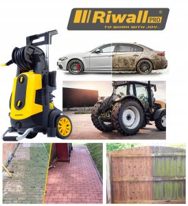 Myjka ciśnieniowa Riwall Myjka ciśnieniowa KOX280M PRO 2500W 280barEW pompa mosiężna alu 14