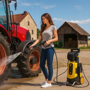 Myjka ciśnieniowa Riwall Myjka ciśnieniowa KOX280M PRO 2500W 280barEW pompa mosiężna alu 4