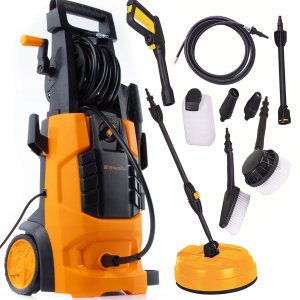 Myjka ciśnieniowa Riwall MOCNA MYJKA CIŚNIENIOWA RIWALL REPW180M + WAŻ DO KANALIZACJI 8