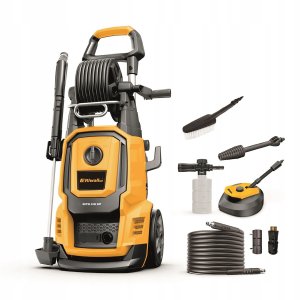 Myjka ciśnieniowa Riwall MYJKA CIŚNIENIOWA Silnik indukcyjny 195i WĄŻ 13M INDUKCJA REPW 195 13