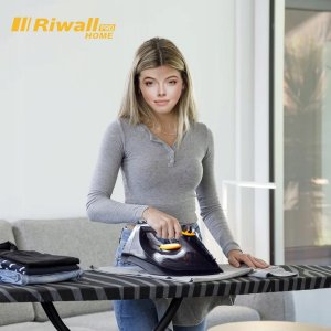 ŻELAZKO SAMOCZYSZCZĄCE PAROWE CERAMICZNA POWŁOKA DUŻA MOC RIWALL 4