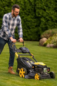 Kosiarka spalinowa Riwall MOCNA KOSIARKA SPALINOWA Z NAPĘDEM 46CM PRO CICHA 139CC NOWY MODEL 5