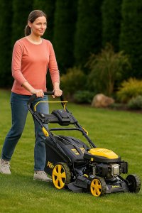 Kosiarka spalinowa Riwall MOCNA KOSIARKA SPALINOWA Z NAPĘDEM 46CM PRO CICHA 139CC NOWY MODEL 9