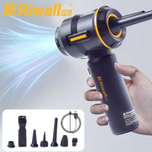 ODKURZACZ RĘCZNY SAMOCHODOWY BEZPRZEWODOWY AKUMULATOROWY MOC RIWALL RMW-01 9