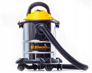 Odkurzacz przemysłowy bezworkowy 2.0 RVS-01 sucho mokro do popiołu kominka 12