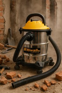 Odkurzacz przemysłowy bezworkowy 2.0 RVS-01 sucho mokro do popiołu kominka 16