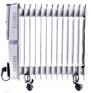 Grzejnik Riwall Grzejnik olejowy 2500 W biały elektryczny 13-żeberkowy mocny 4