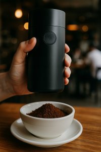 MŁYNEK ELEKTRYCZNY DO MIELENIA KAWY CUKRU ORZECHÓW ZBOŻA 150W RIWALL RQ-01 12