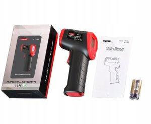 TERMOMETR PIROMETR LASEROWY BEZDOTYKOWY NA PODCZERWIEŃ EMISYJNOŚĆ -50 +590 8