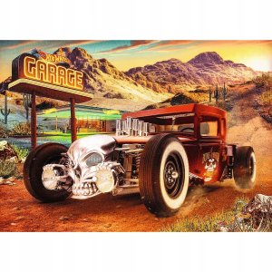 Trefl Puzzle Premium Plus Quality Hot Weels Bone Shareka 1000 elementów 2