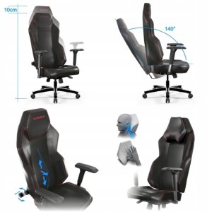 Fotel QUERSUS VAOS.3.5 Steel Anthracite 8