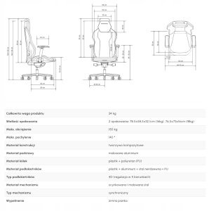 Fotel QUERSUS ICOS.2.2 Blue Parrot 13