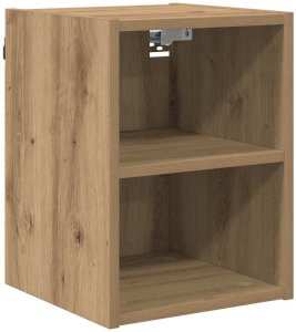 vidaXL Szafka wisząca z półką Riga Dąb rzemieślniczy 30 x 29,5 x 40 cm 2