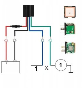 Lokalizator GPS MKING MK67 ODCIĘCIE PALIWA POJAZDU MK67 3