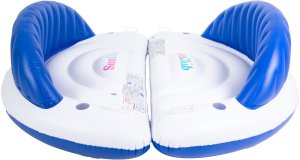 Duży materac basenowy z oparciem SUNCLUB 9