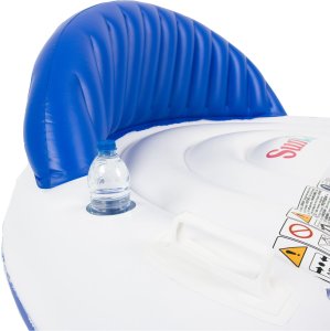 Duży materac basenowy z oparciem SUNCLUB 10