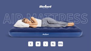 Materac dmuchany dwuosobowy REBEL ACTIVE 203x152x22 8