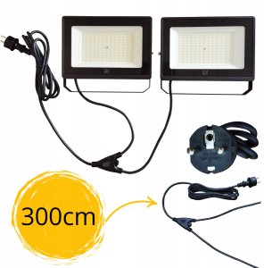 Naświetlacz Aigostar  DH Line H200 lampa robocza halogen budowalny naświ 4