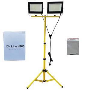 Naświetlacz Aigostar  DH Line H200 lampa robocza halogen budowalny naświ 6