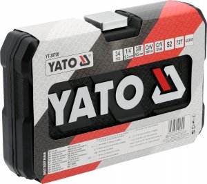 Zestaw narzędzi Yato ZESTAW KLUCZY 34el 1/4" / 3/8" 2